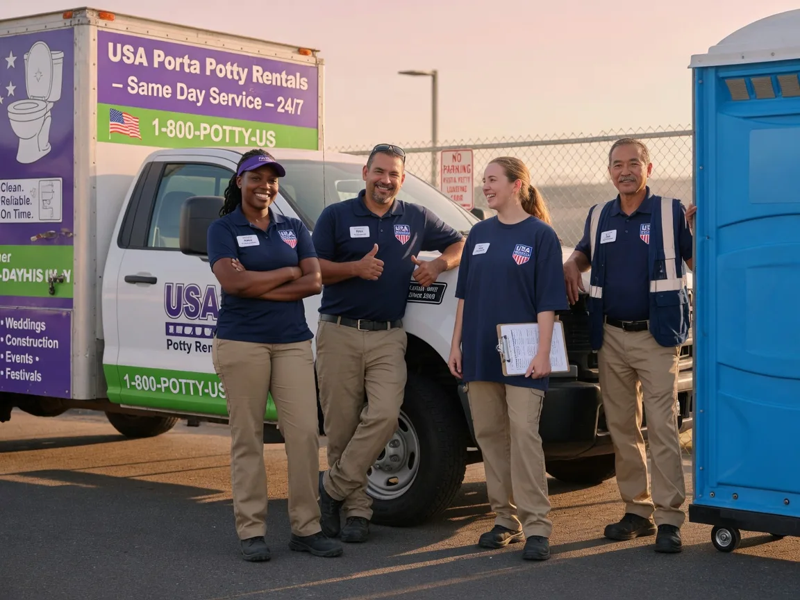 Porta Potty Rental company in Fall River, WI